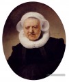Portrait d’une femme de quatre vingt trois ans Rembrandt